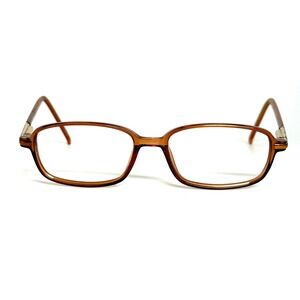 VIVA Eyeglasses‎ Frames Brown Rectangular 50-16-135 H5803